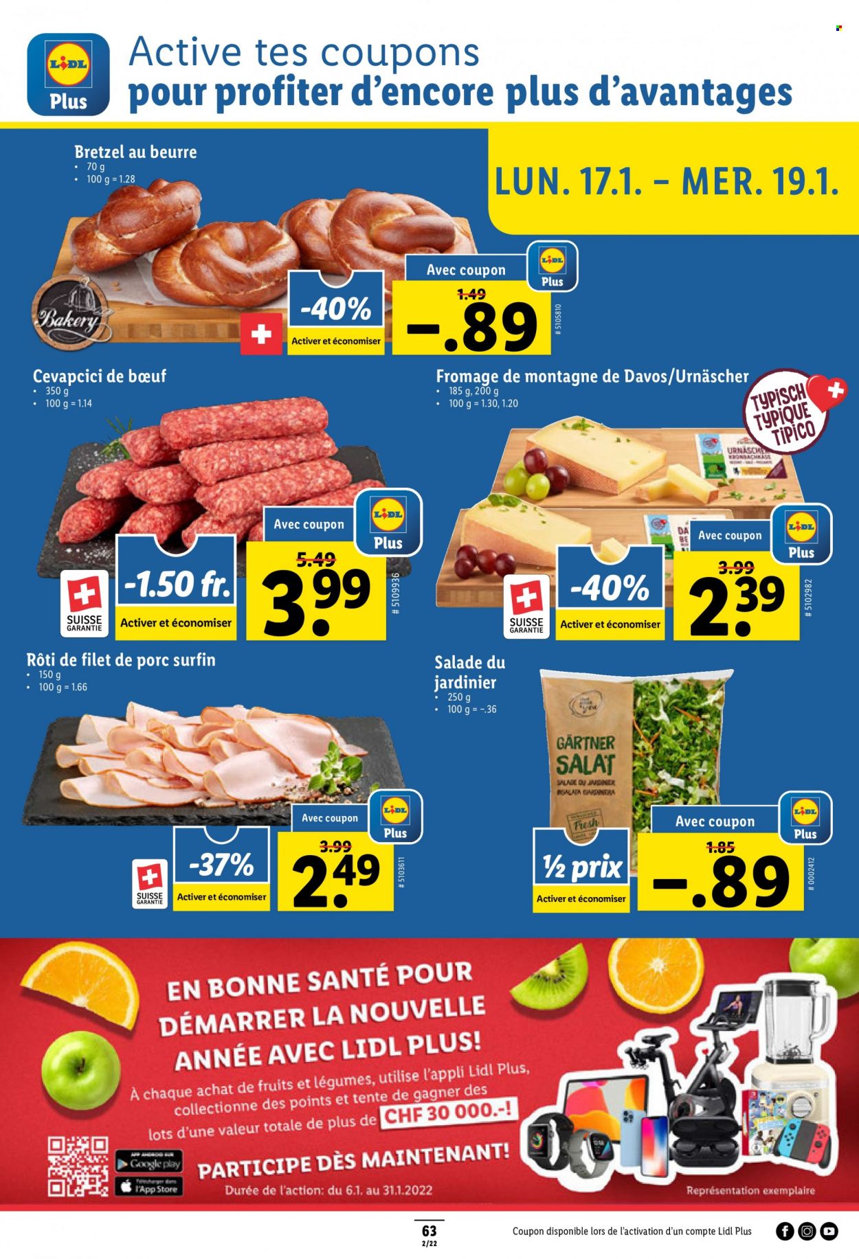 Catalogue Lidl - 13.1.2022 - 19.1.2022. Page 63.