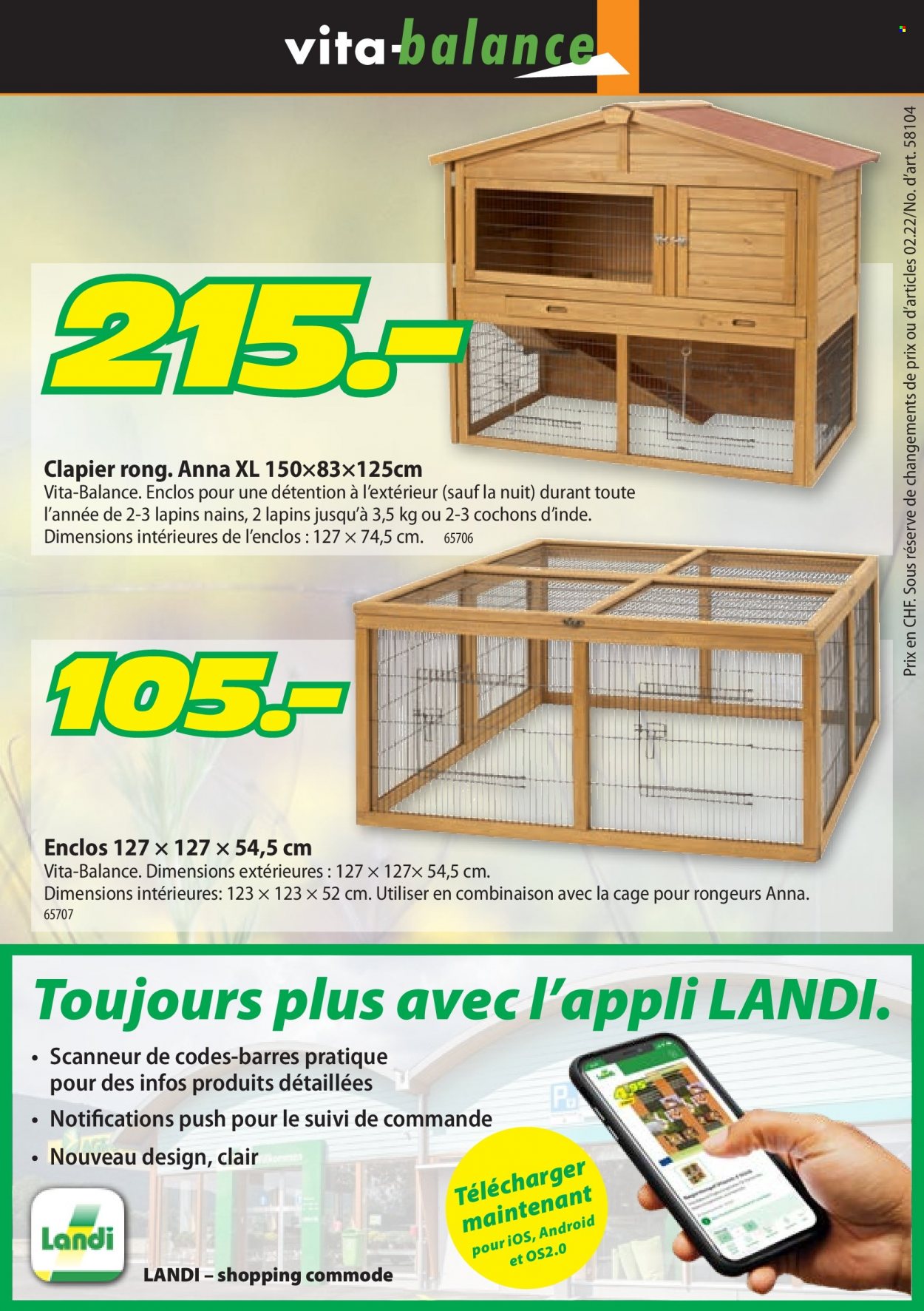 Catalogue Landi - 13.1.2022 - 31.12.2022. Page 8.