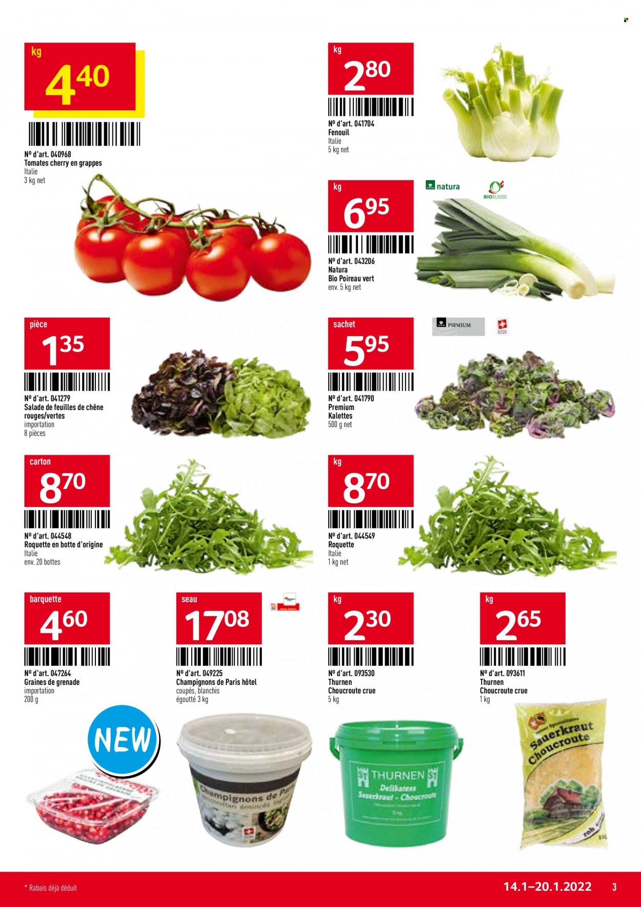 Catalogue TransGourmet - 14.1.2022 - 20.1.2022. Page 3.