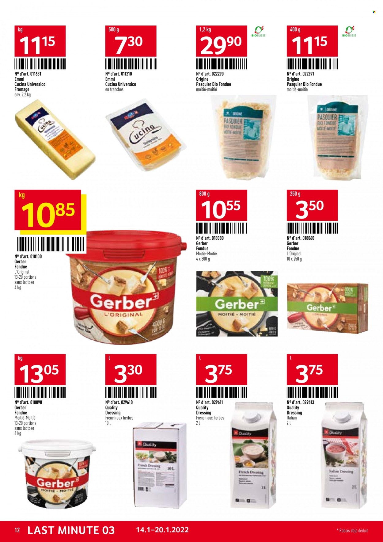 Catalogue TransGourmet - 14.1.2022 - 20.1.2022. Page 12.