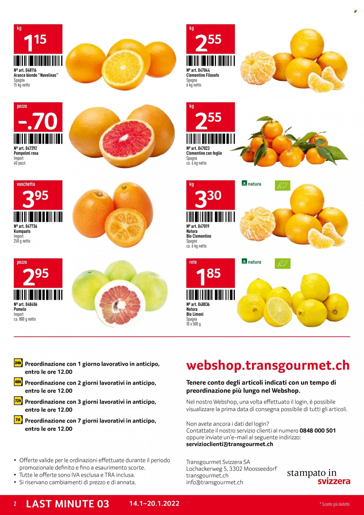 Catalogue TransGourmet - 14.1.2022 - 20.1.2022. Page 2.