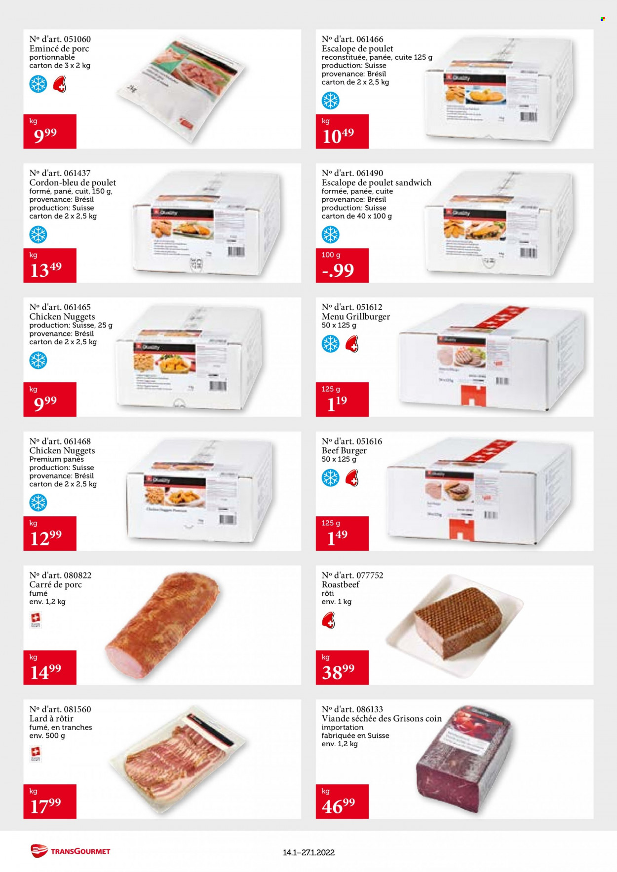 Catalogue TransGourmet - 14.1.2022 - 27.1.2022. Page 4.