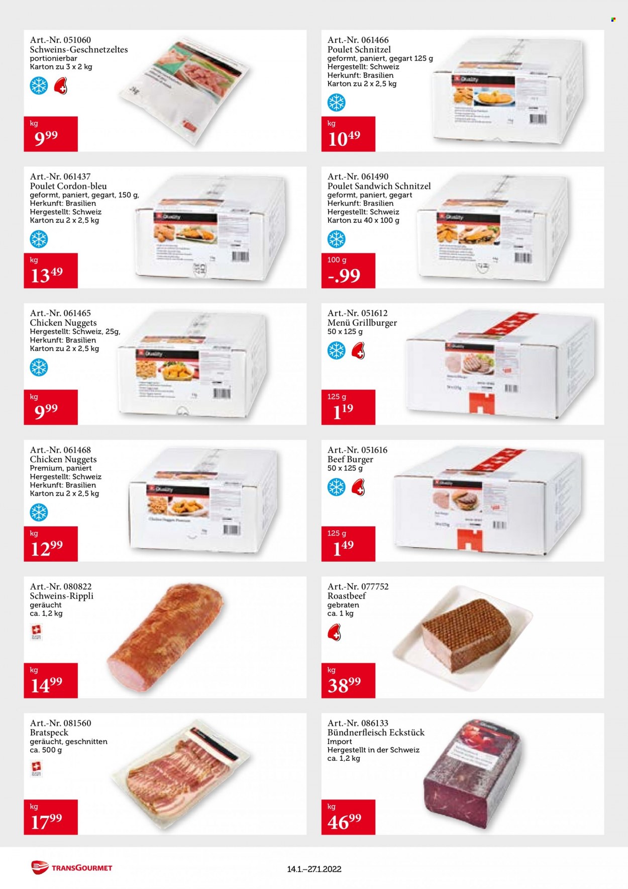 Catalogue TransGourmet - 14.1.2022 - 27.1.2022. Page 4.
