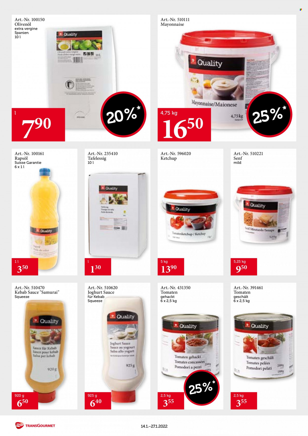 Catalogue TransGourmet - 14.1.2022 - 27.1.2022. Page 8.