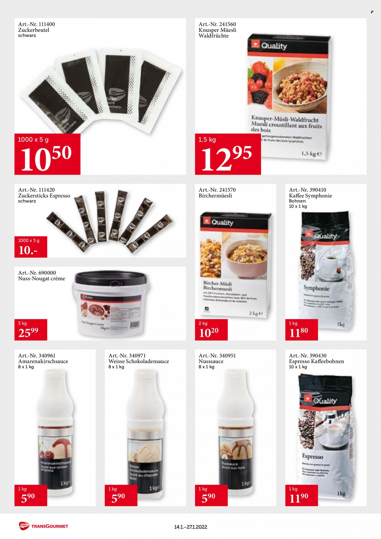 Catalogue TransGourmet - 14.1.2022 - 27.1.2022. Page 16.
