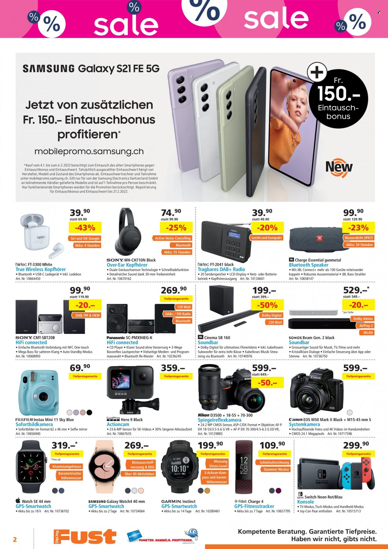 Catalogue Fust - 18.1.2022 - 23.1.2022. Page 2.