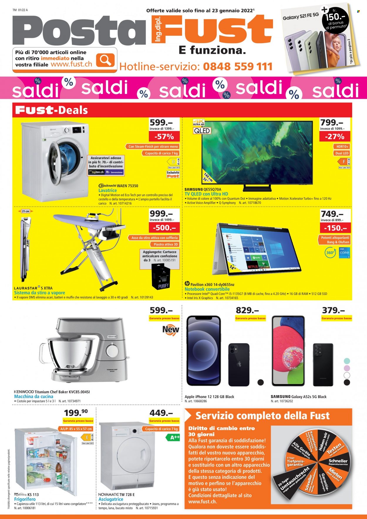 Catalogue Fust - 18.1.2022 - 23.1.2022. Page 1.