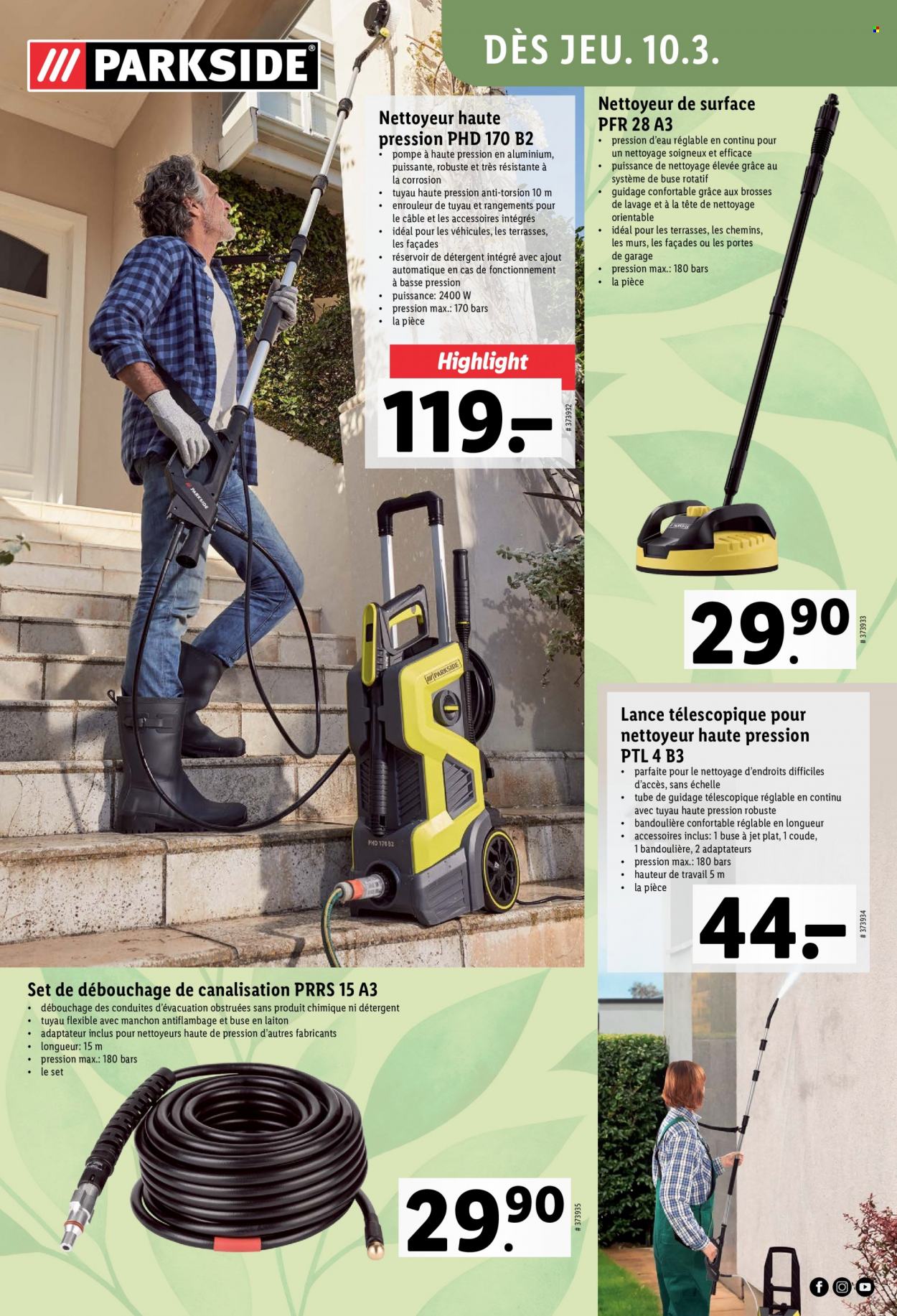 Catalogue Lidl. Page 3.