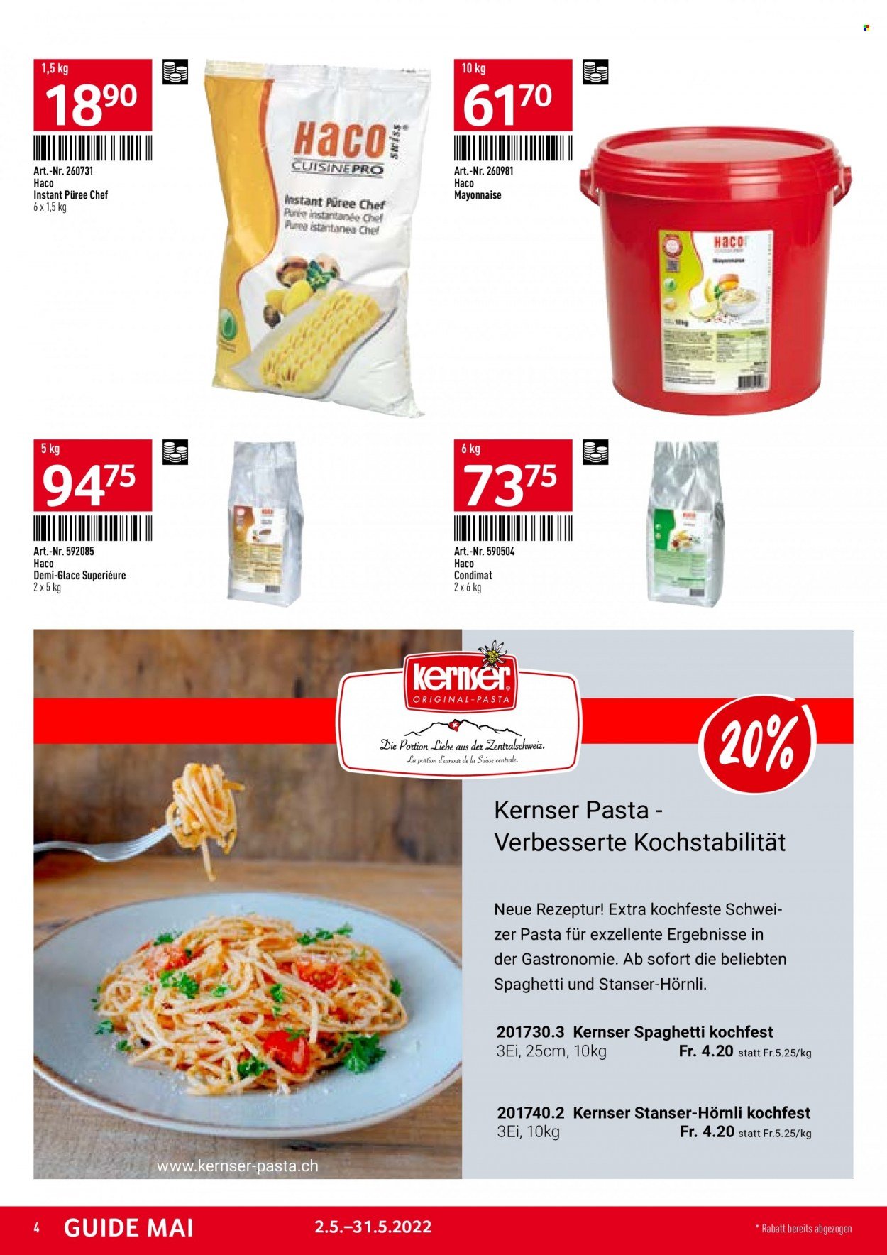 Catalogue TransGourmet - 2.5.2022 - 31.5.2022. Page 4.
