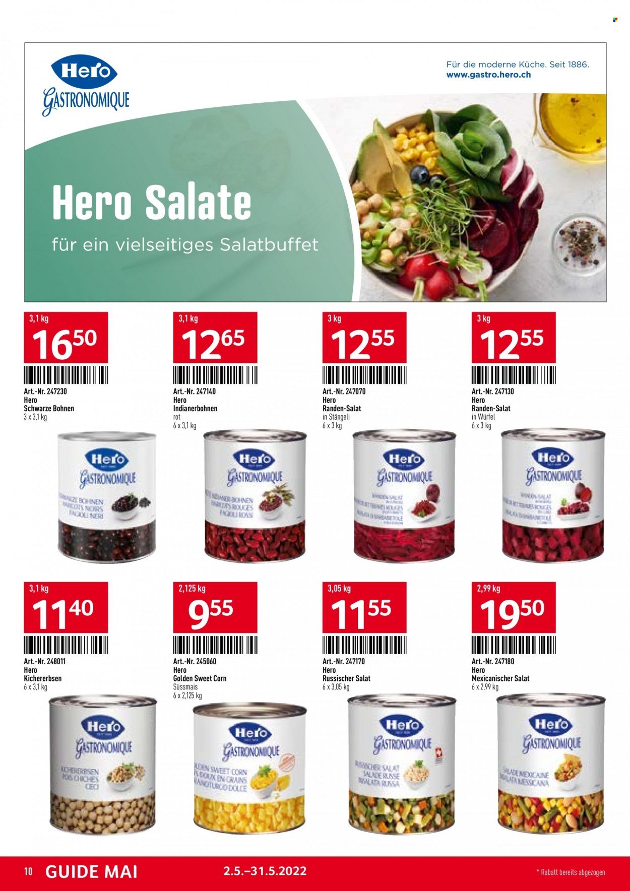 Catalogue TransGourmet - 2.5.2022 - 31.5.2022. Page 10.