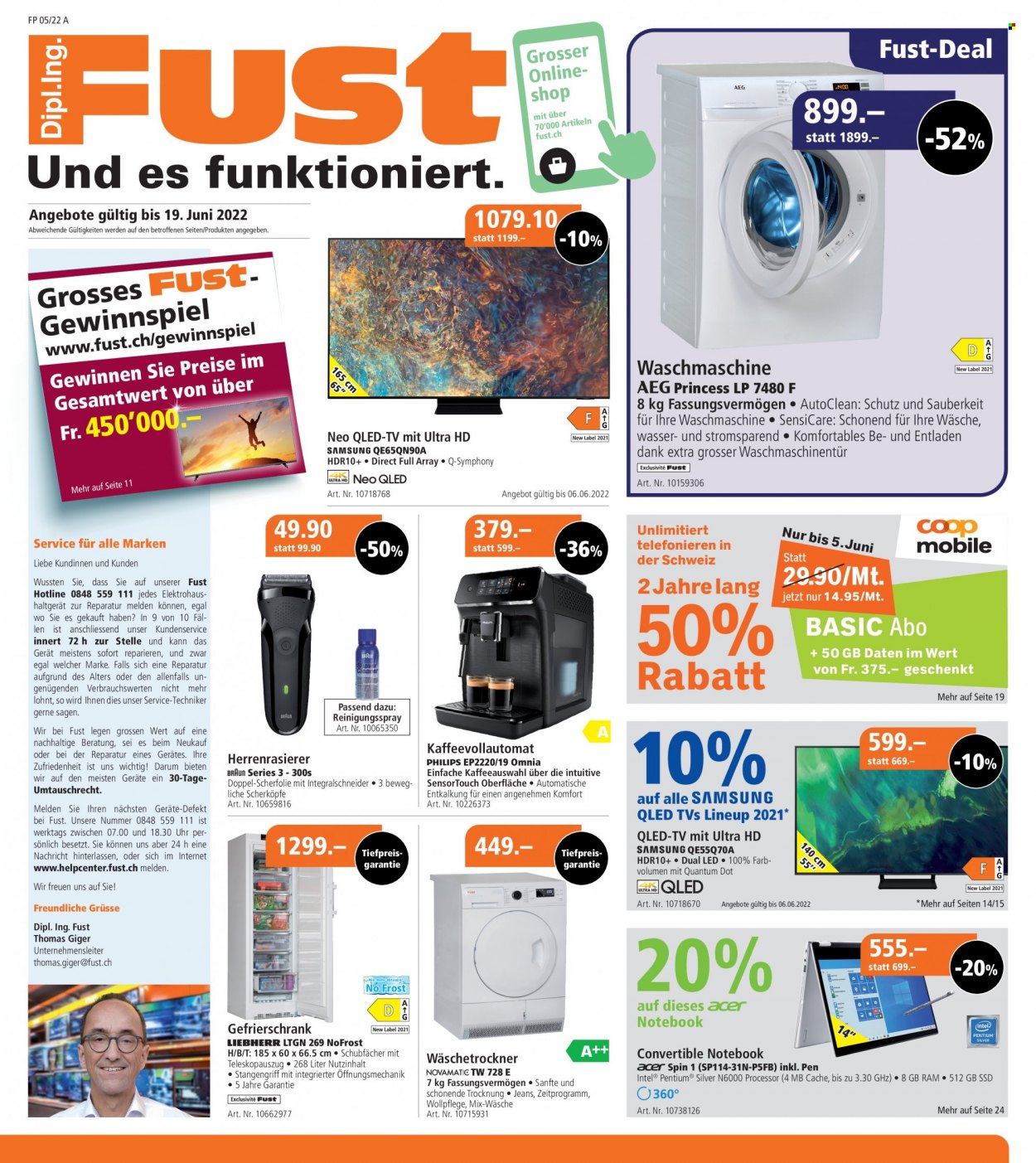 Catalogue Fust - 23.5.2022 - 19.6.2022. Page 1.