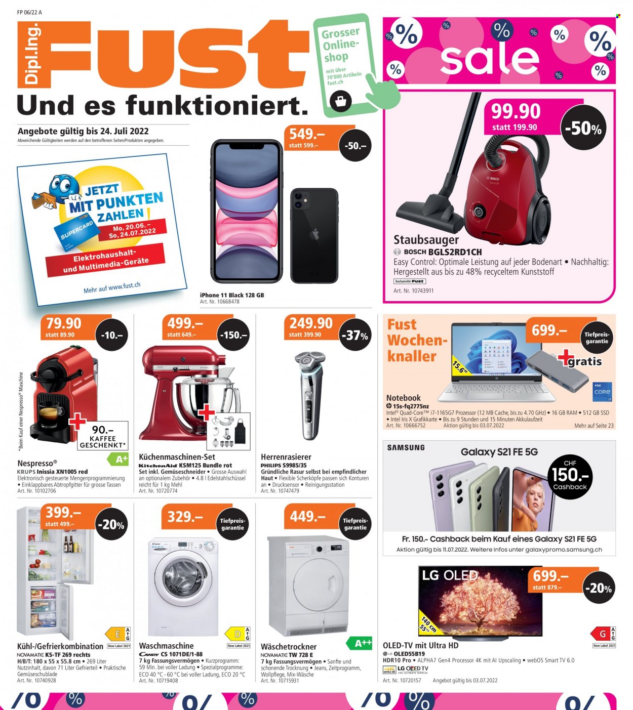Catalogue Fust - 20.6.2022 - 24.7.2022. Page 1.