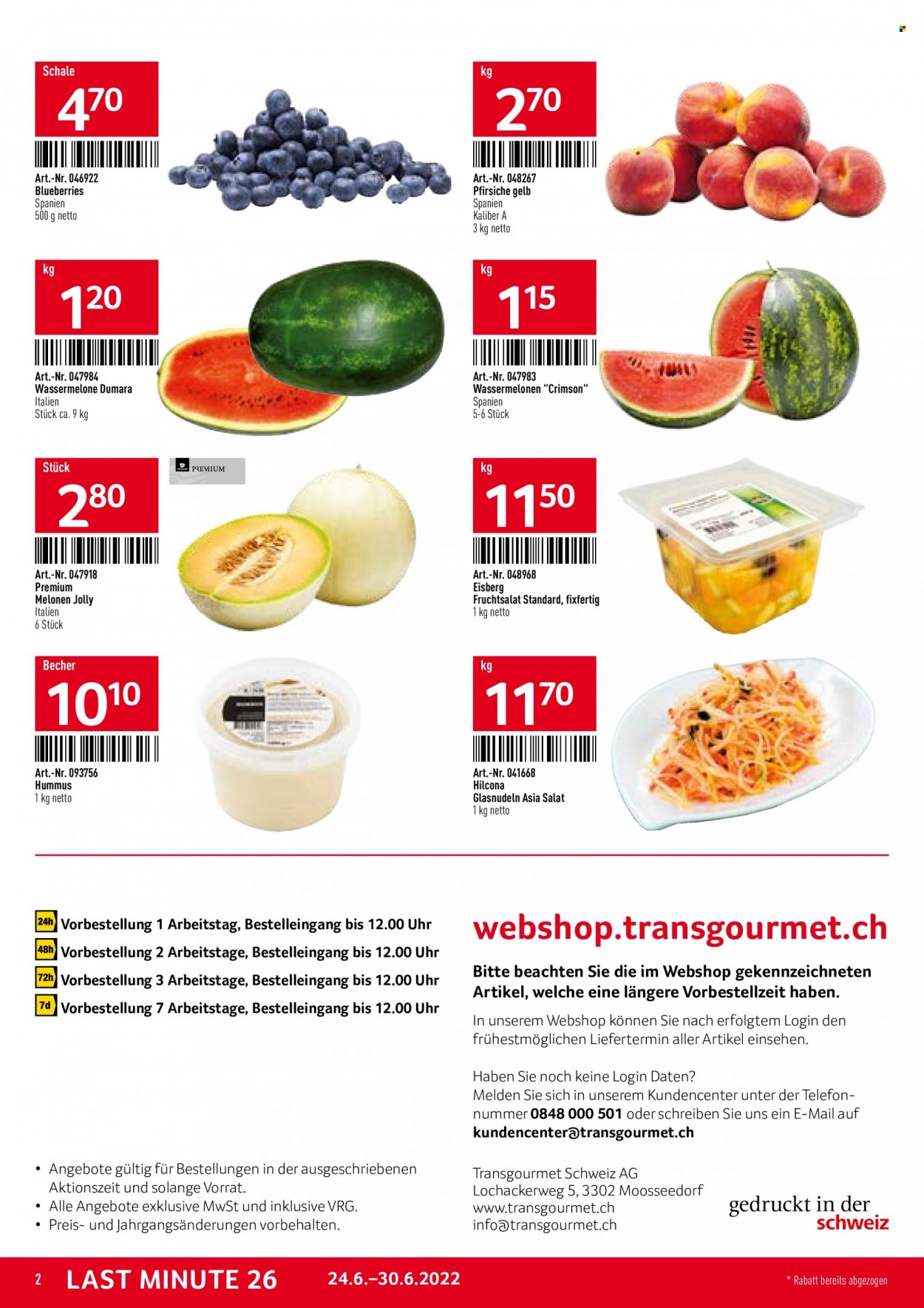 Catalogue TransGourmet - 24.6.2022 - 30.6.2022. Page 2.
