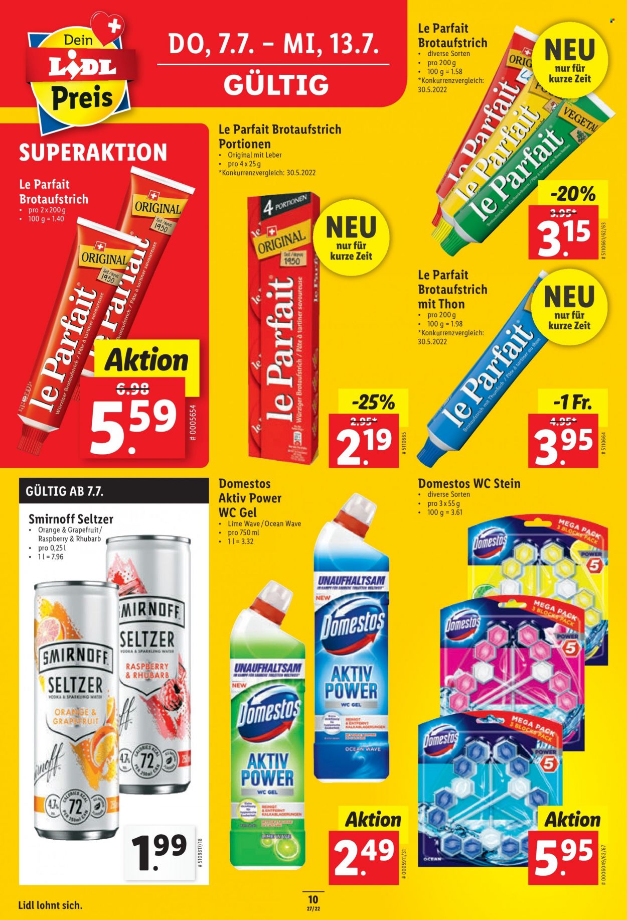 Catalogue Lidl - 7.7.2022 - 13.7.2022. Page 10.