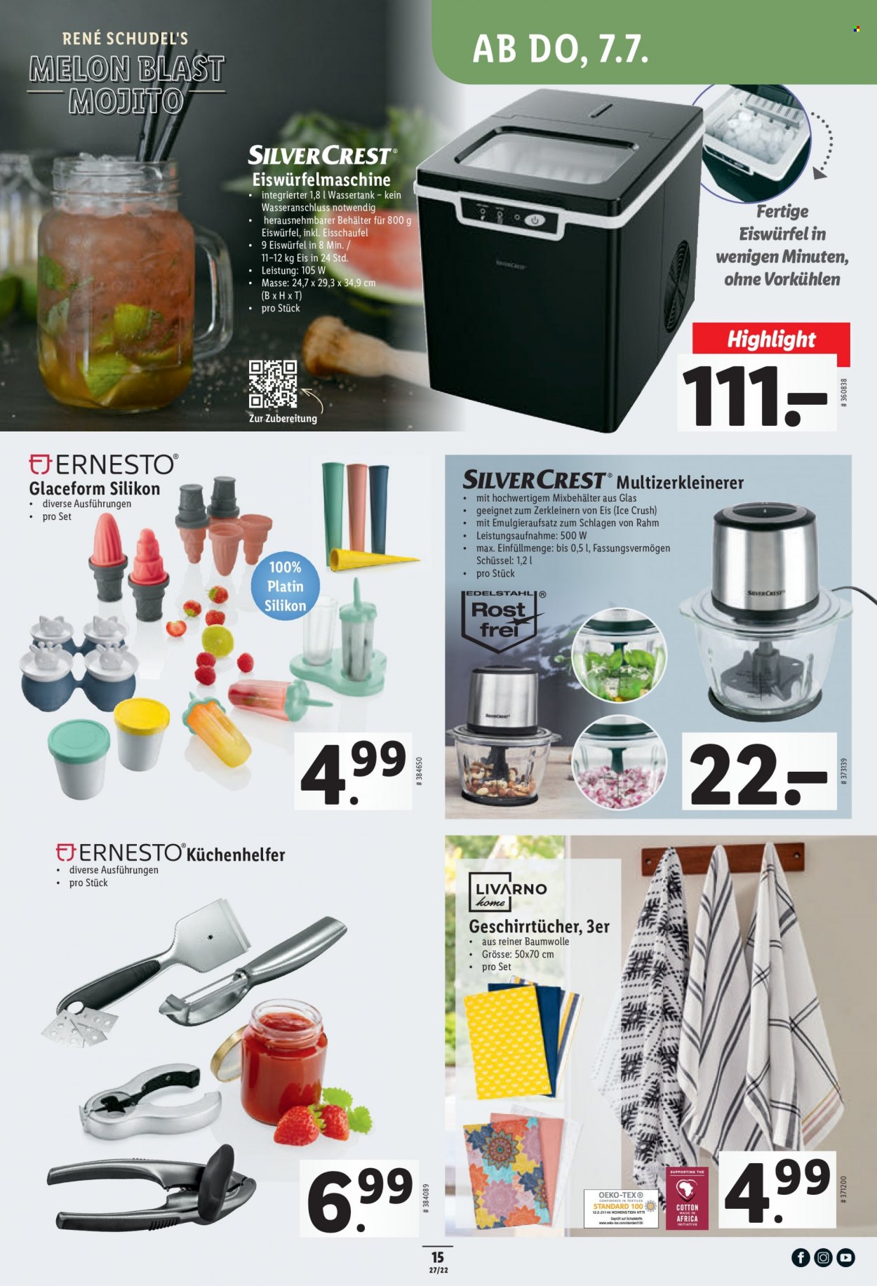 Catalogue Lidl - 7.7.2022 - 13.7.2022. Page 15.