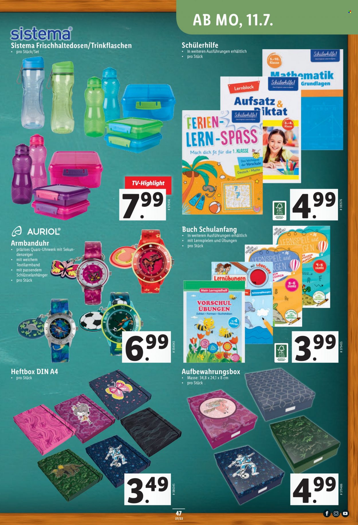Catalogue Lidl - 7.7.2022 - 13.7.2022. Page 47.