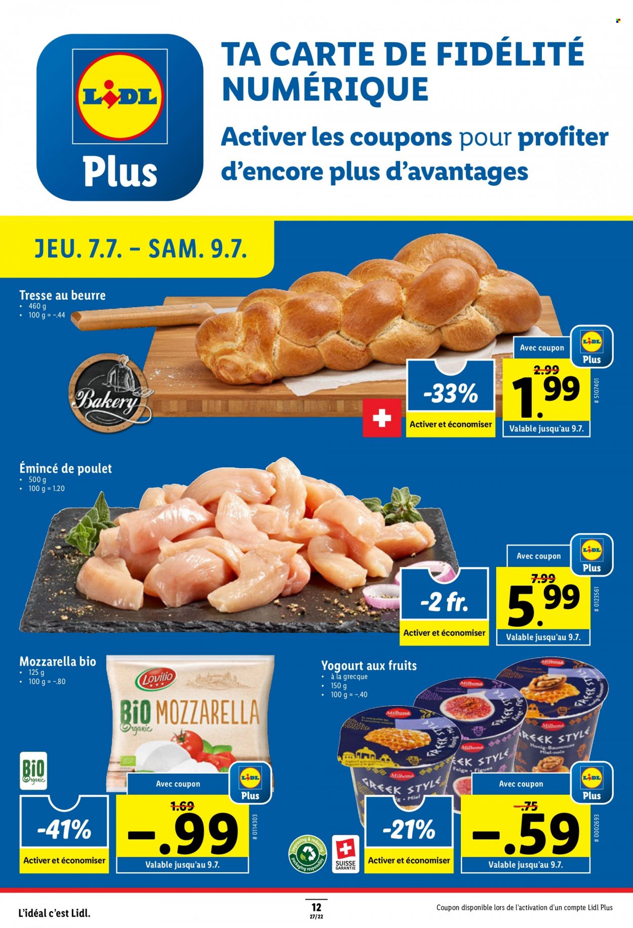 Catalogue Lidl - 7.7.2022 - 13.7.2022. Page 12.