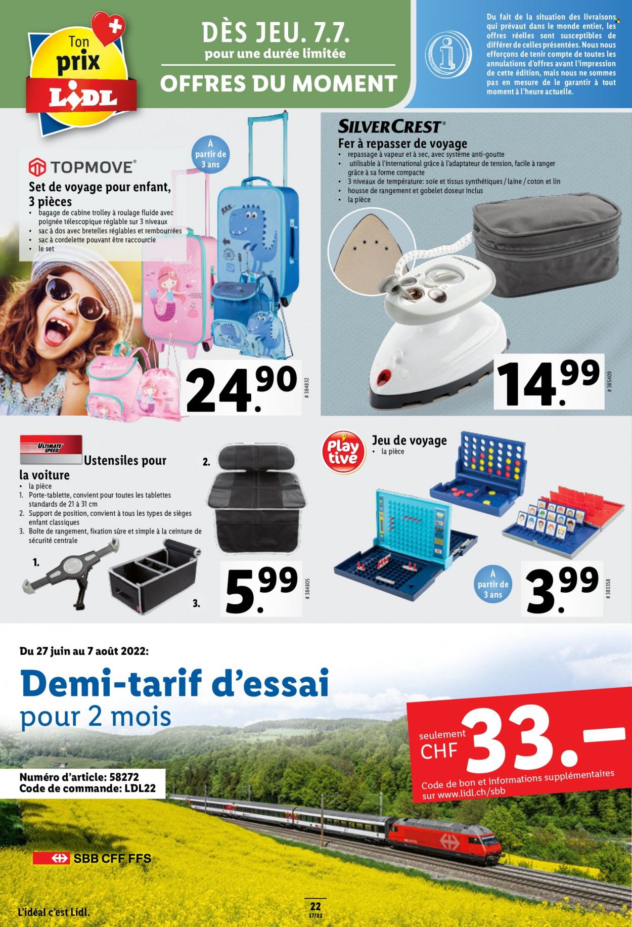 Catalogue Lidl - 7.7.2022 - 13.7.2022. Page 22.