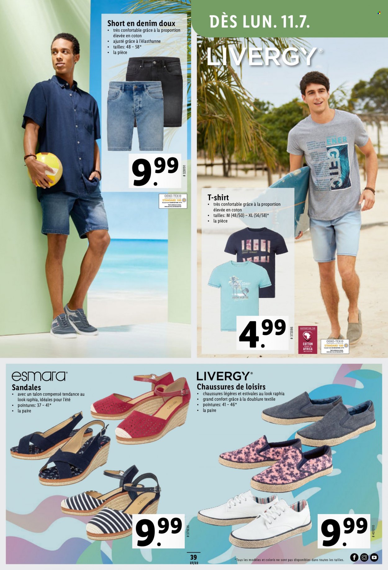 Catalogue Lidl - 7.7.2022 - 13.7.2022. Page 39.