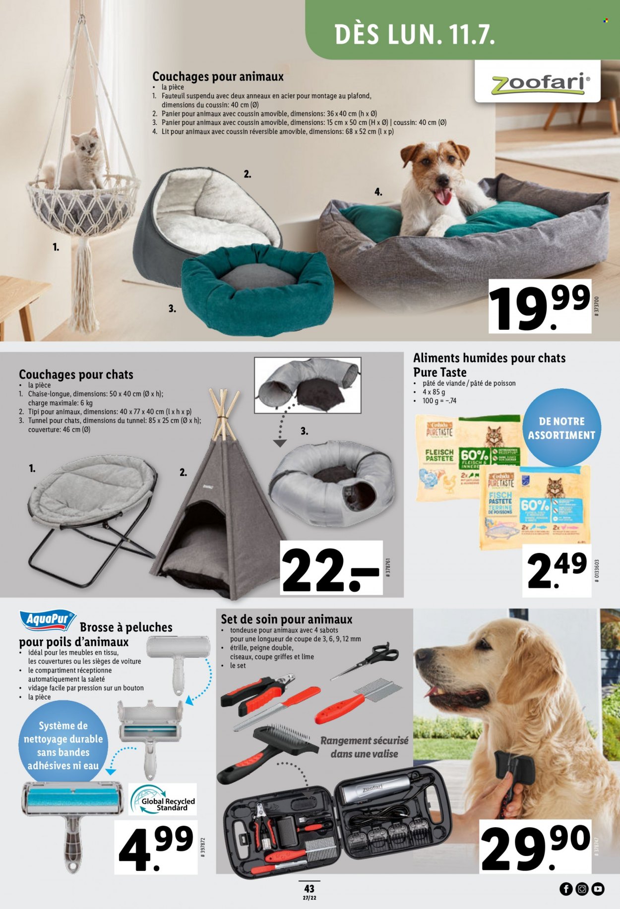 Catalogue Lidl - 7.7.2022 - 13.7.2022. Page 43.