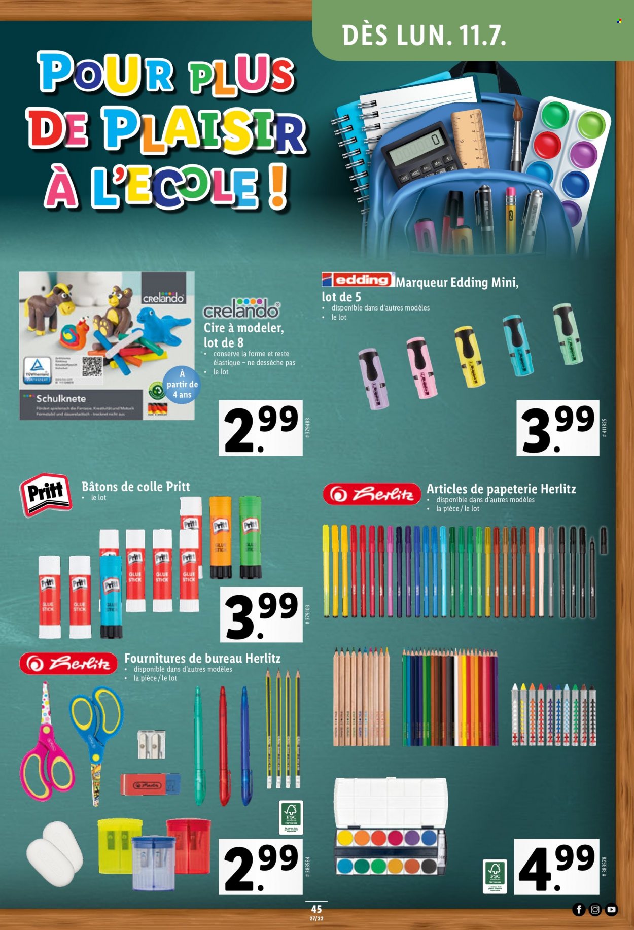 Catalogue Lidl - 7.7.2022 - 13.7.2022. Page 45.