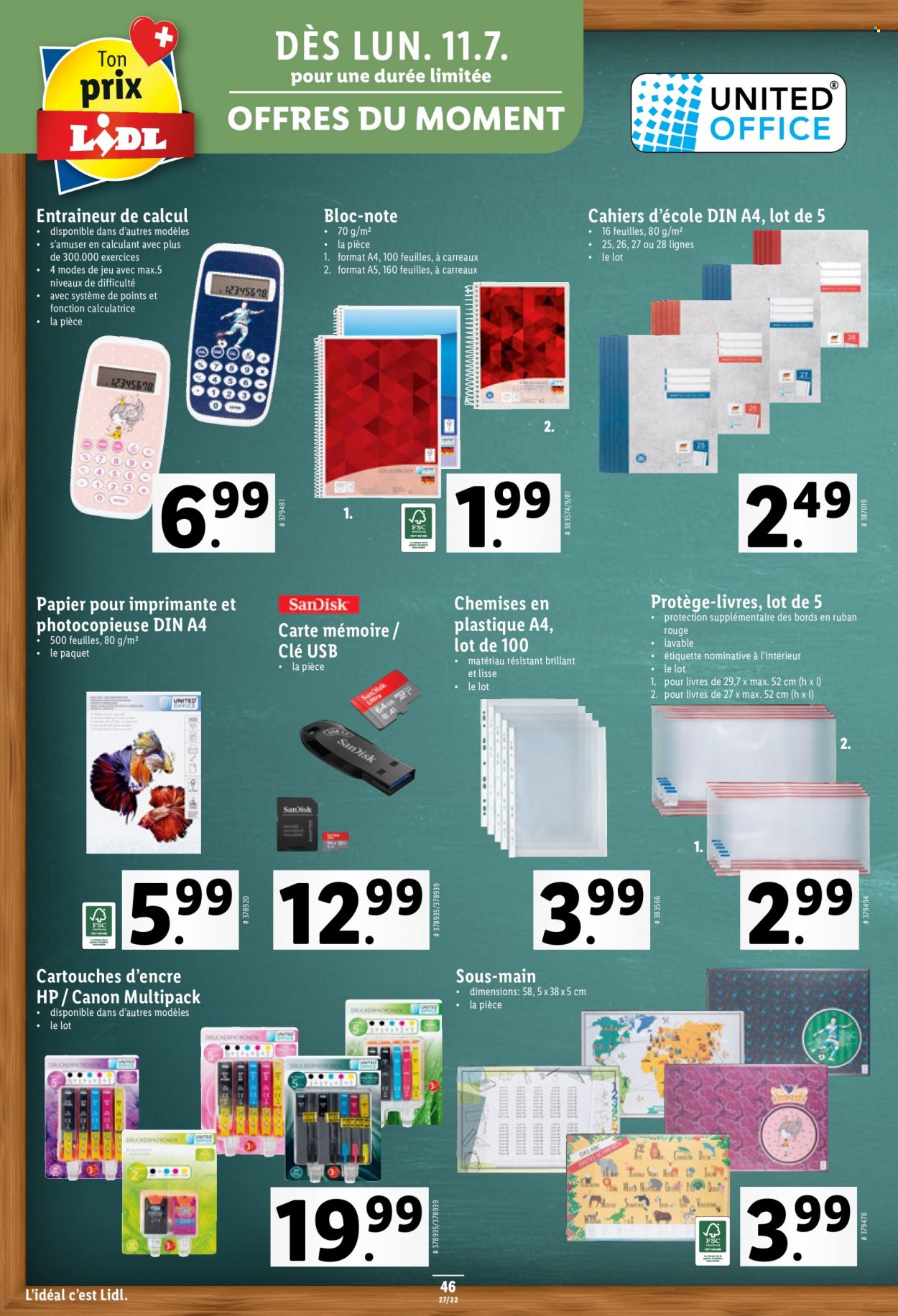 Catalogue Lidl - 7.7.2022 - 13.7.2022. Page 46.