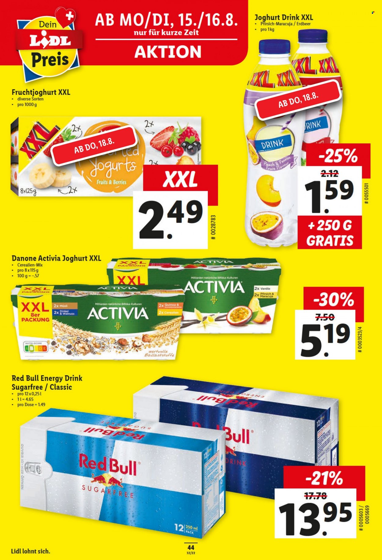 Catalogue Lidl - 11.8.2022 - 17.8.2022. Page 44.