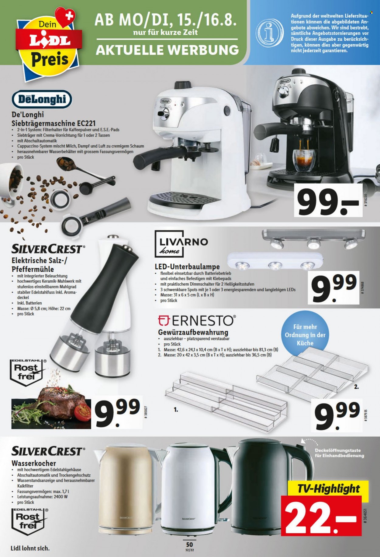 Catalogue Lidl - 11.8.2022 - 17.8.2022. Page 50.