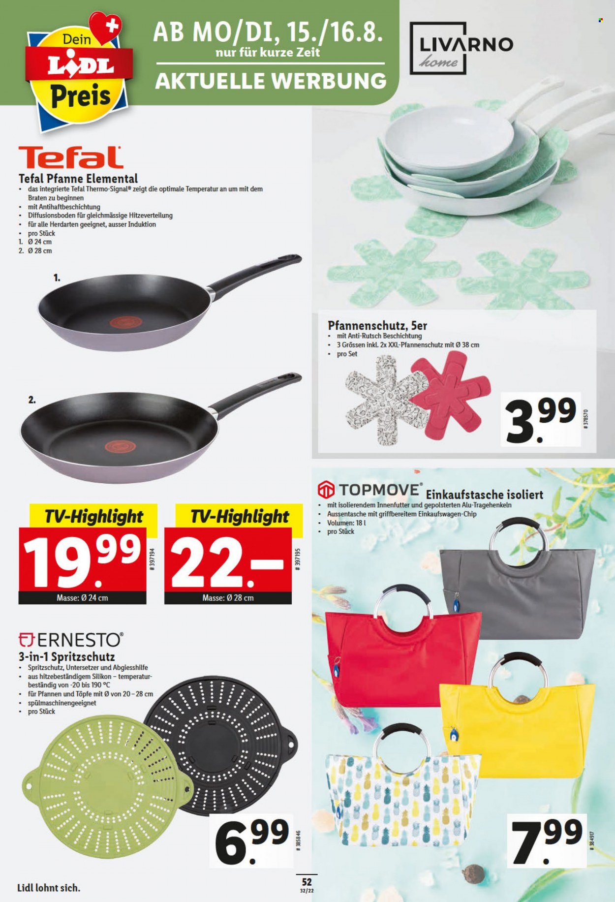 Catalogue Lidl - 11.8.2022 - 17.8.2022. Page 52.