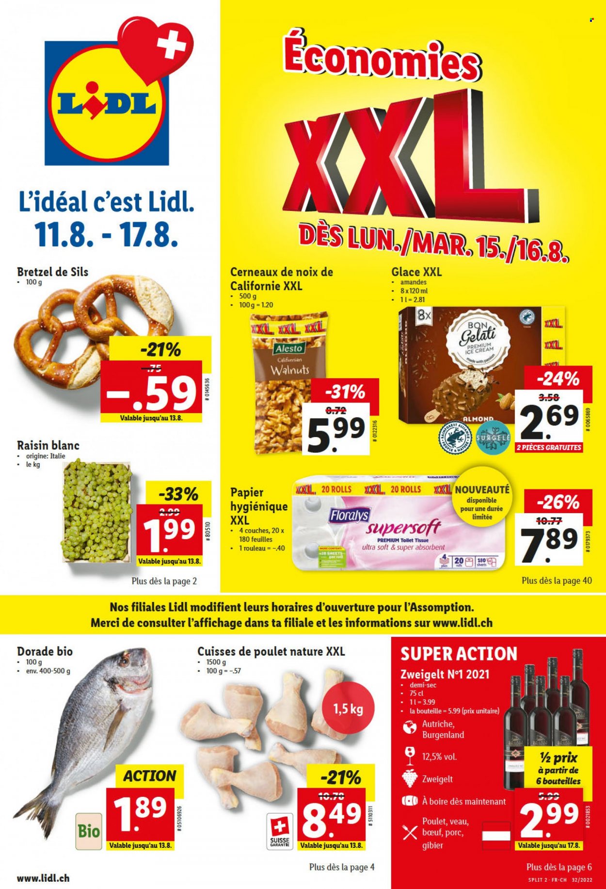 Catalogue Lidl - 11.8.2022 - 17.8.2022. Page 1.