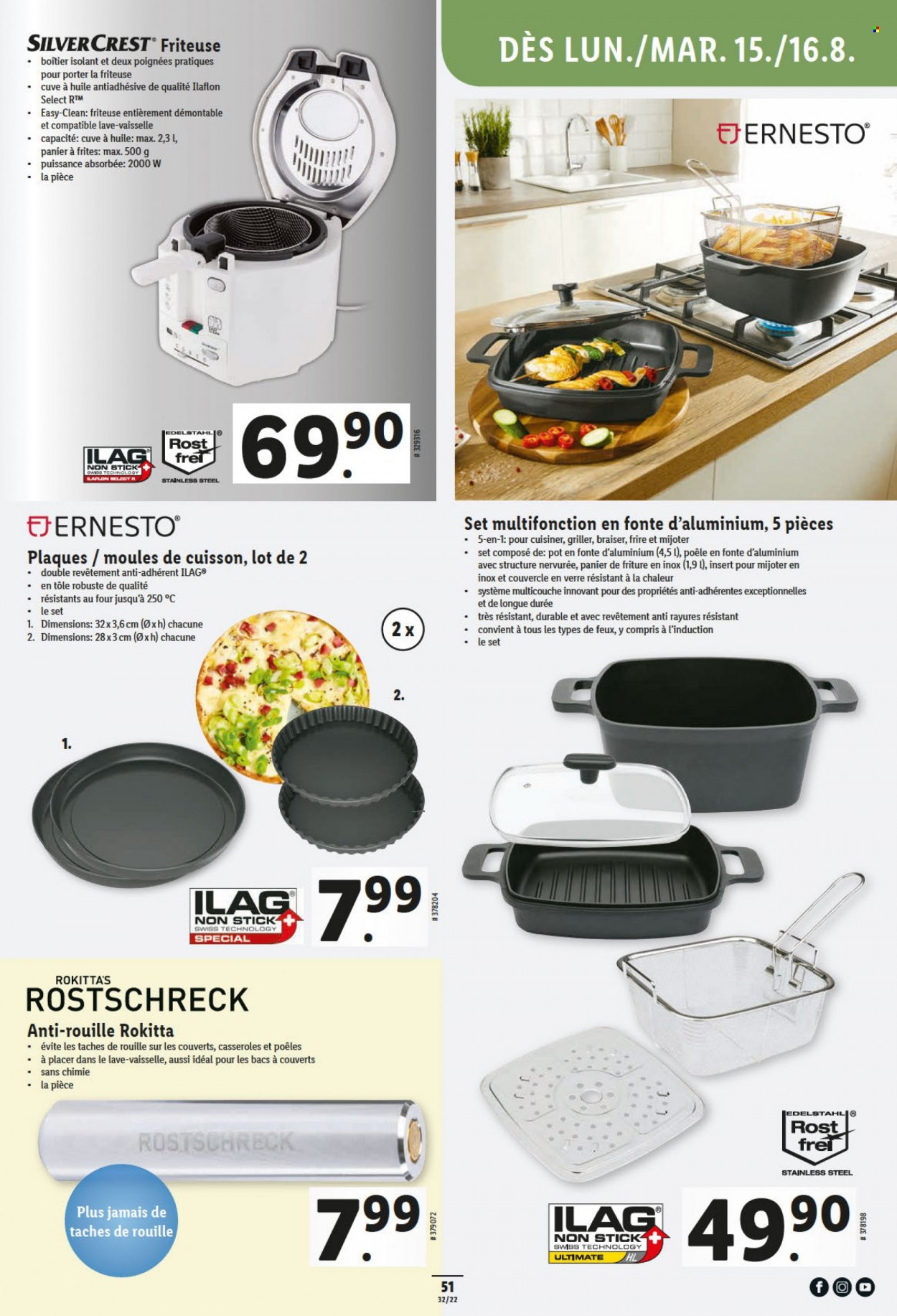 Catalogue Lidl - 11.8.2022 - 17.8.2022. Page 51.