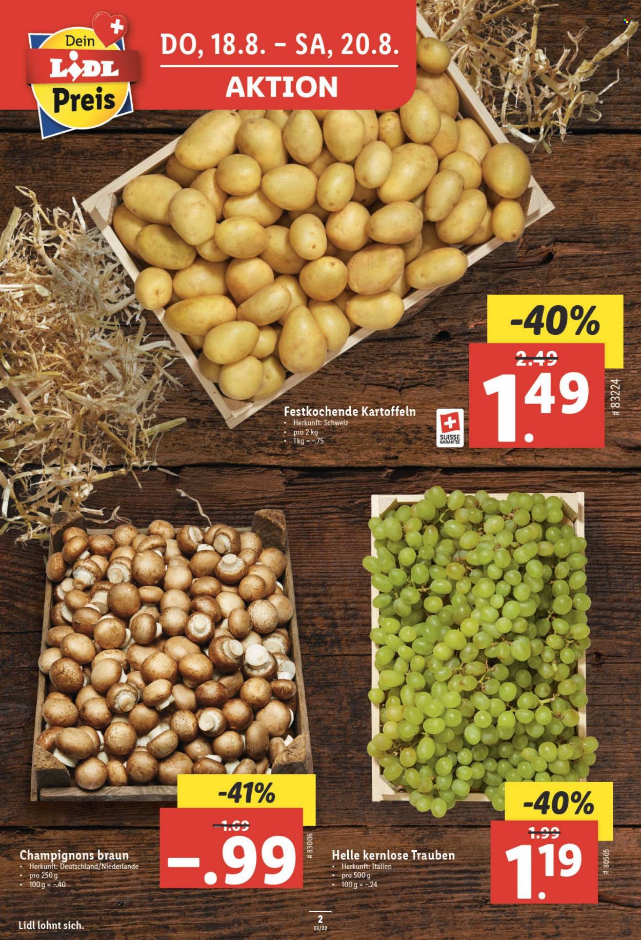 Catalogue Lidl - 18.8.2022 - 24.8.2022. Page 2.