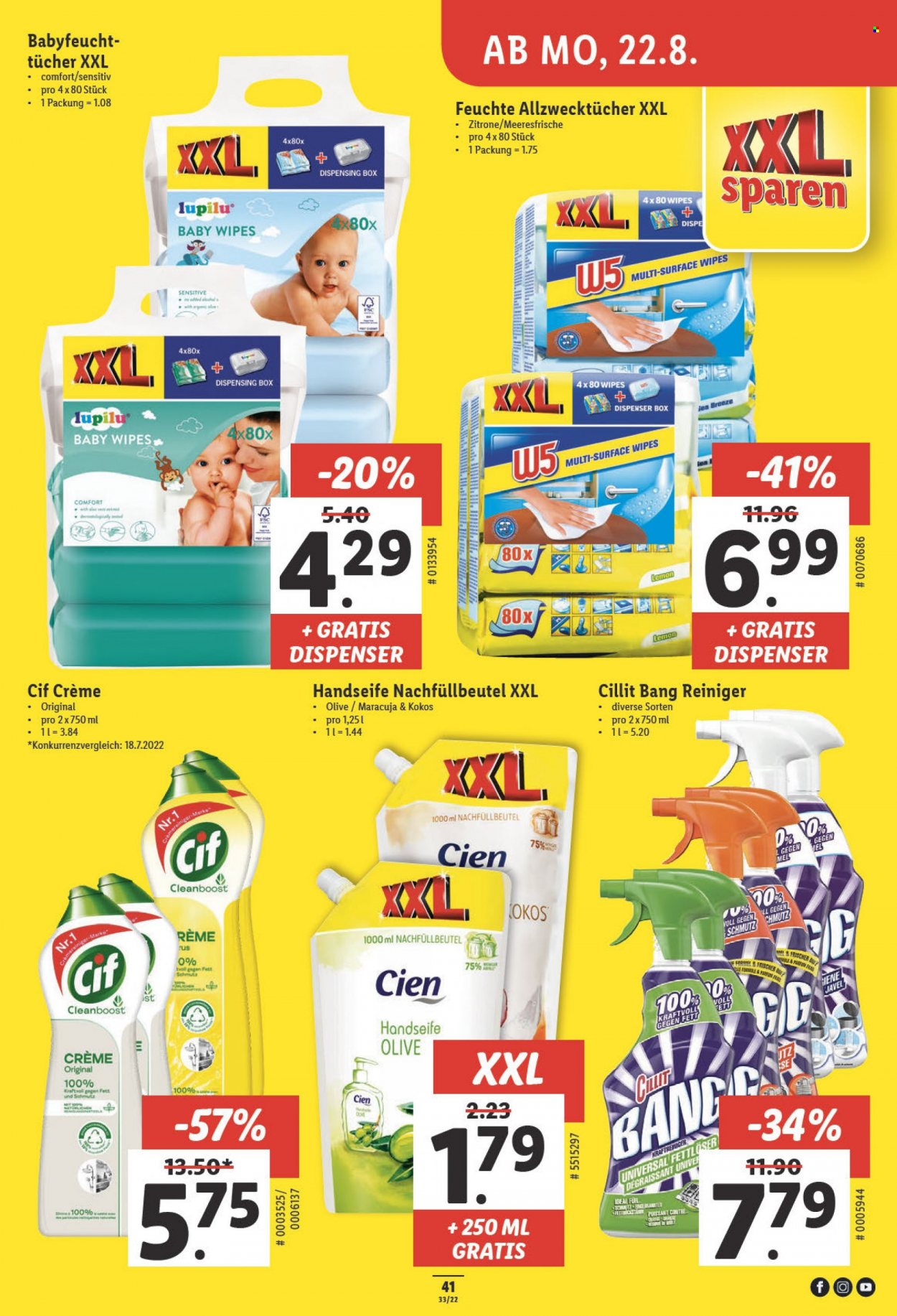 Catalogue Lidl - 18.8.2022 - 24.8.2022. Page 41.