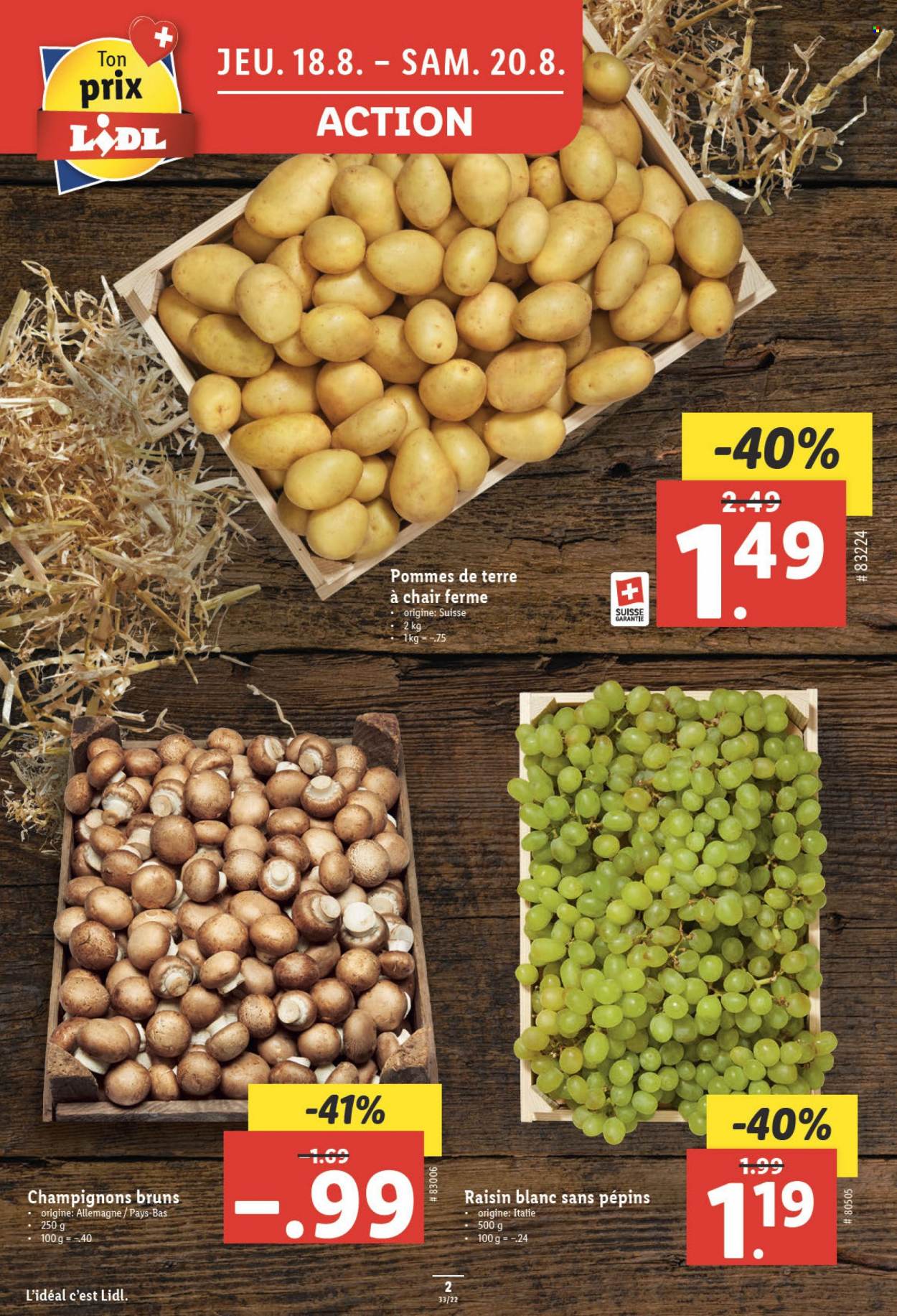 Catalogue Lidl - 18.8.2022 - 24.8.2022. Page 2.