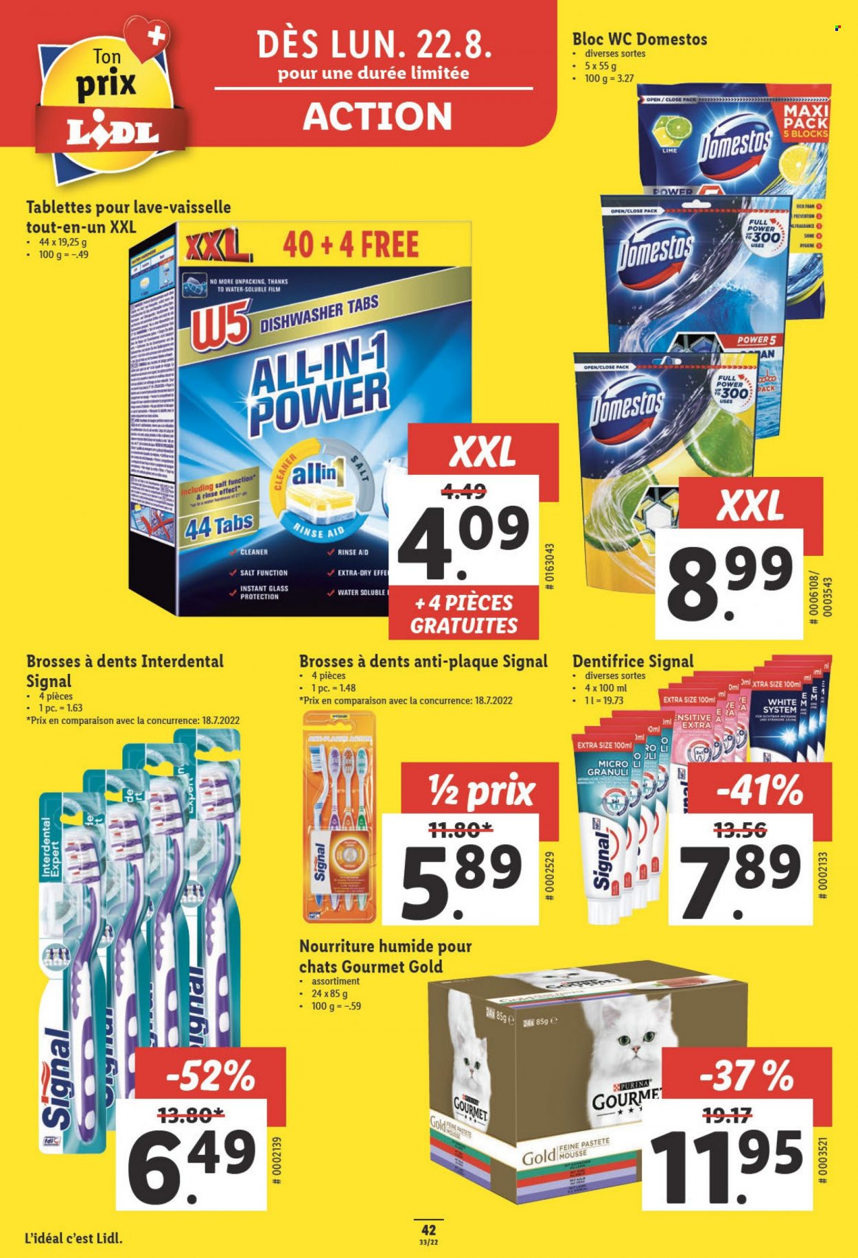 Catalogue Lidl - 18.8.2022 - 24.8.2022. Page 42.