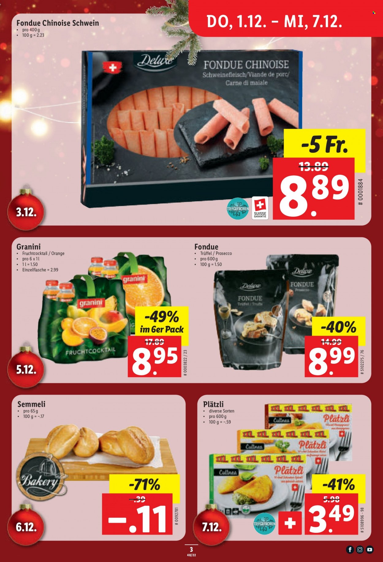 Catalogue Lidl - 1.12.2022 - 7.12.2022. Page 3.