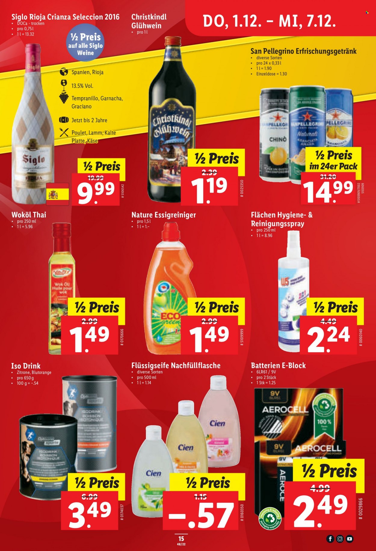 Catalogue Lidl - 1.12.2022 - 7.12.2022. Page 15.