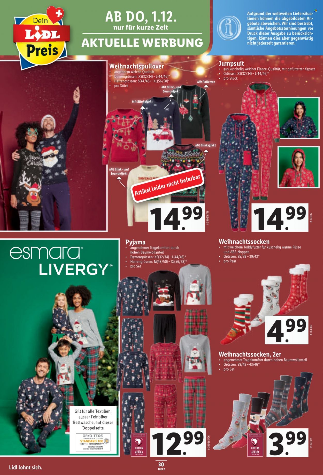 Catalogue Lidl - 1.12.2022 - 7.12.2022. Page 30.