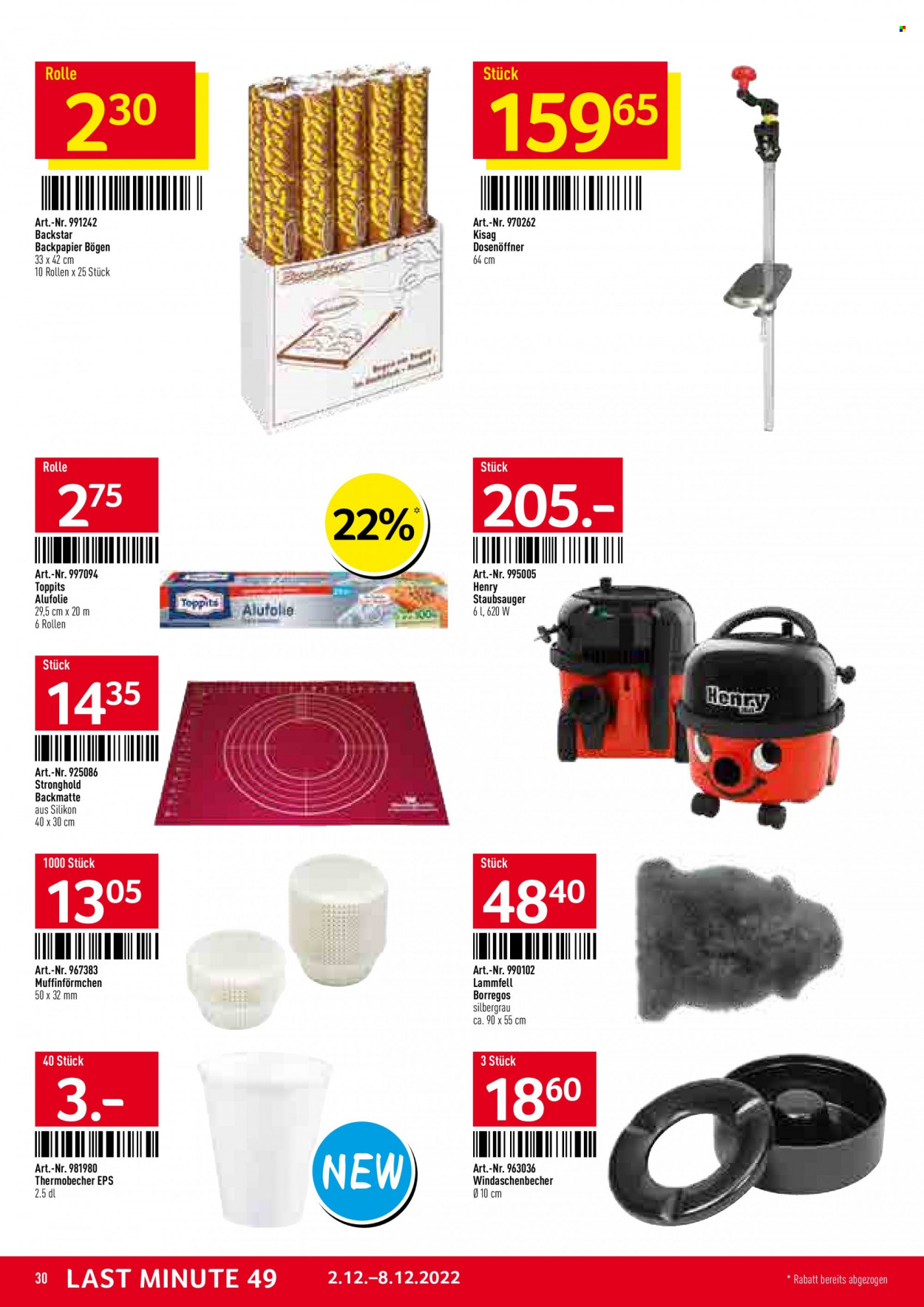 Catalogue TransGourmet - 2.12.2022 - 8.12.2022. Page 30.