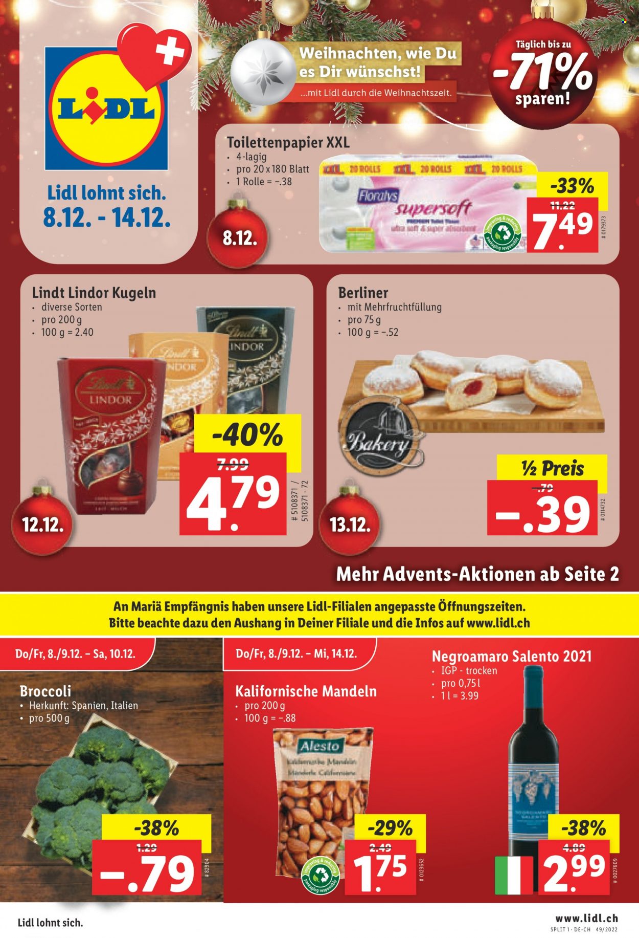 Catalogue Lidl - 8.12.2022 - 14.12.2022. Page 1.