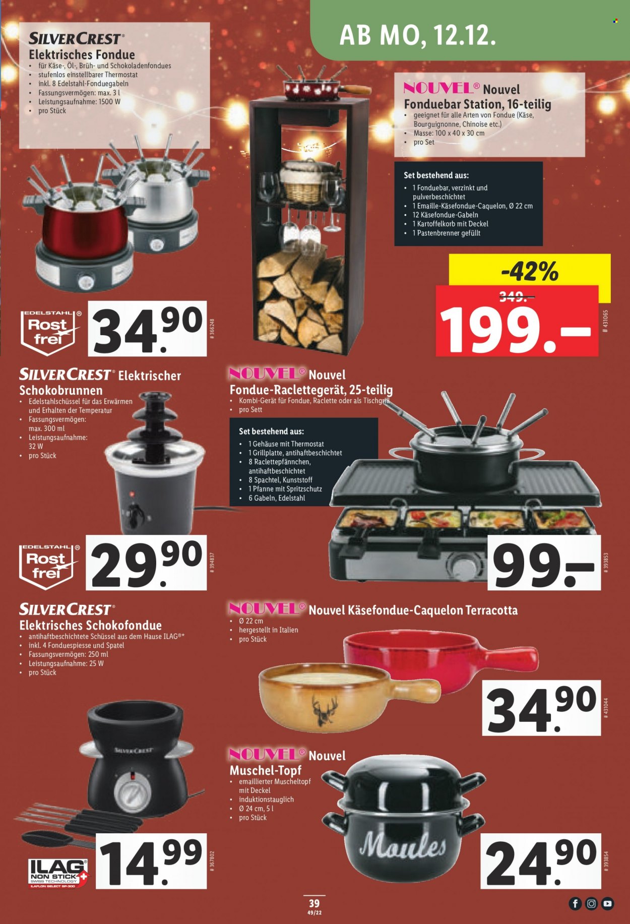 Catalogue Lidl - 8.12.2022 - 14.12.2022. Page 39.