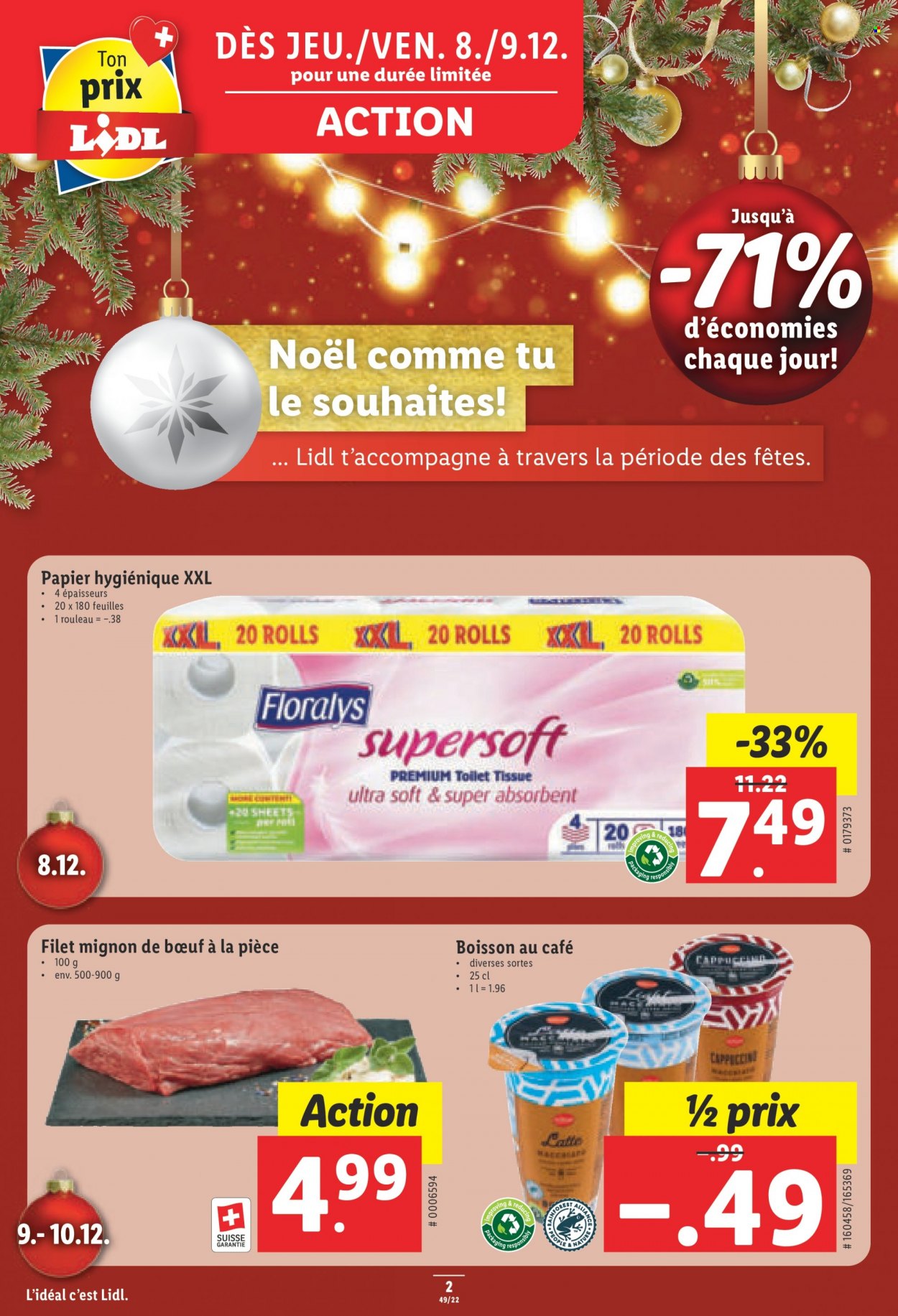 Catalogue Lidl - 8.12.2022 - 14.12.2022. Page 2.