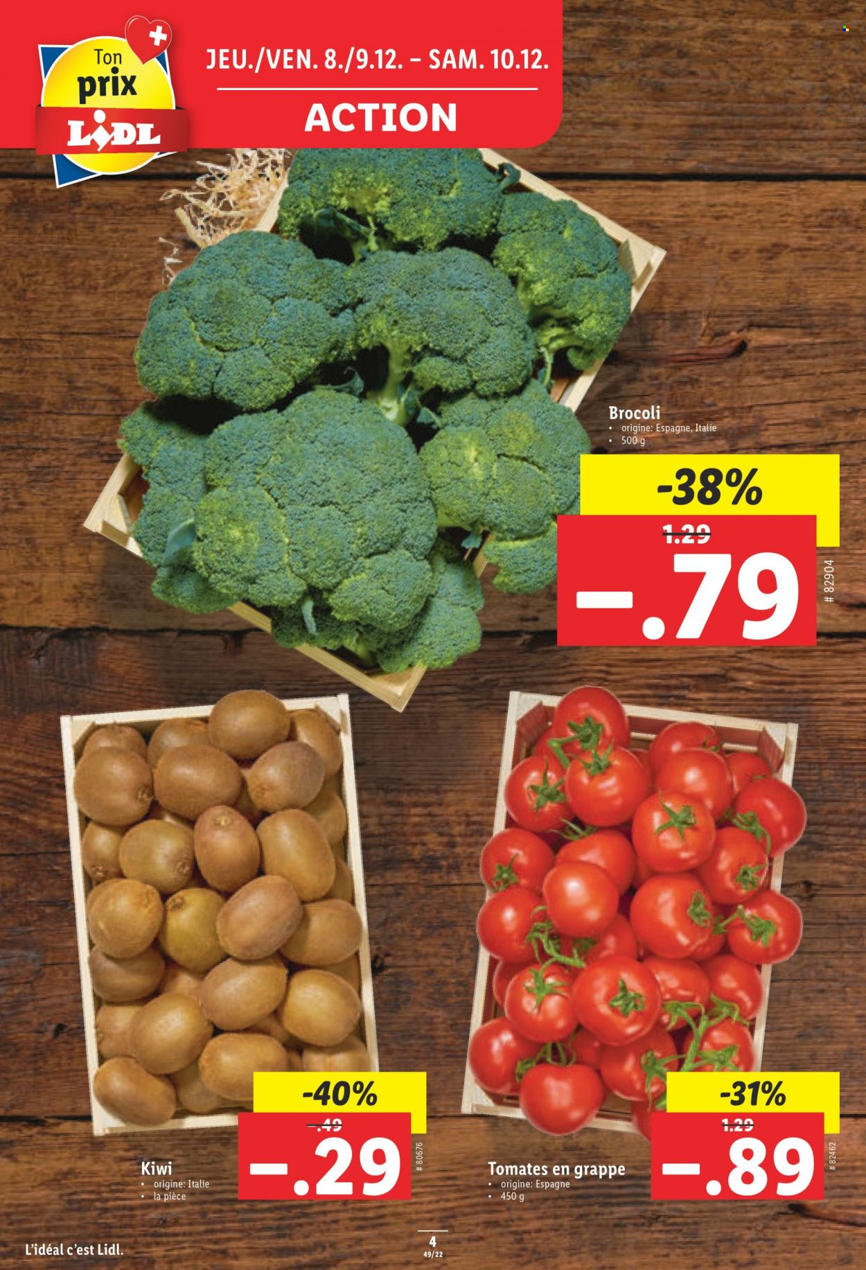 Catalogue Lidl - 8.12.2022 - 14.12.2022. Page 4.