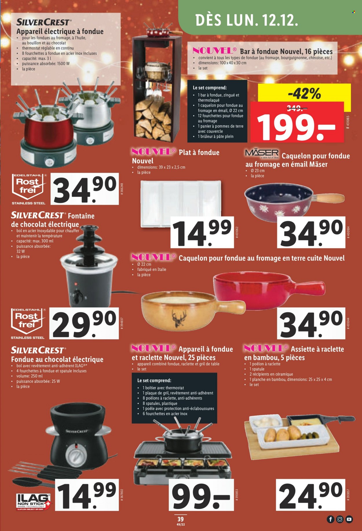 Catalogue Lidl - 8.12.2022 - 14.12.2022. Page 39.