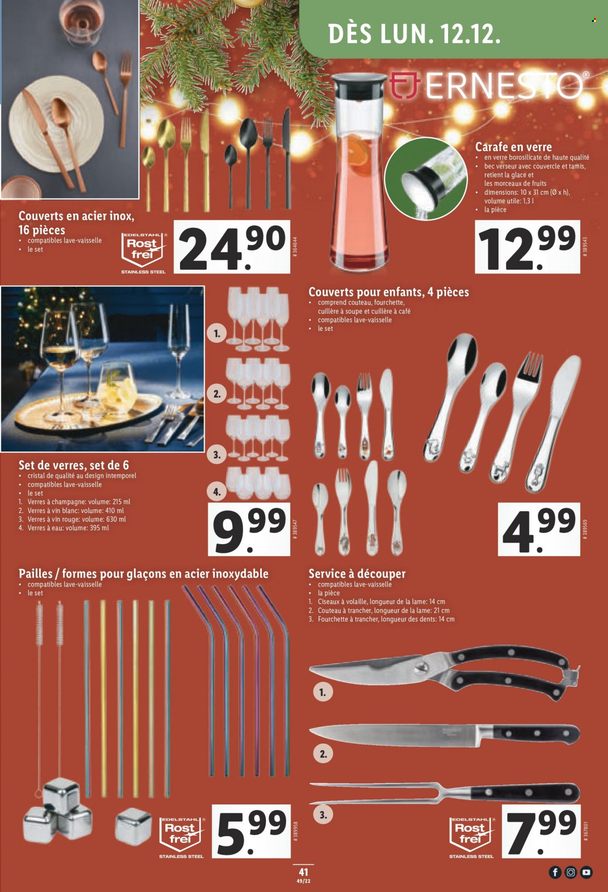 Catalogue Lidl - 8.12.2022 - 14.12.2022. Page 41.