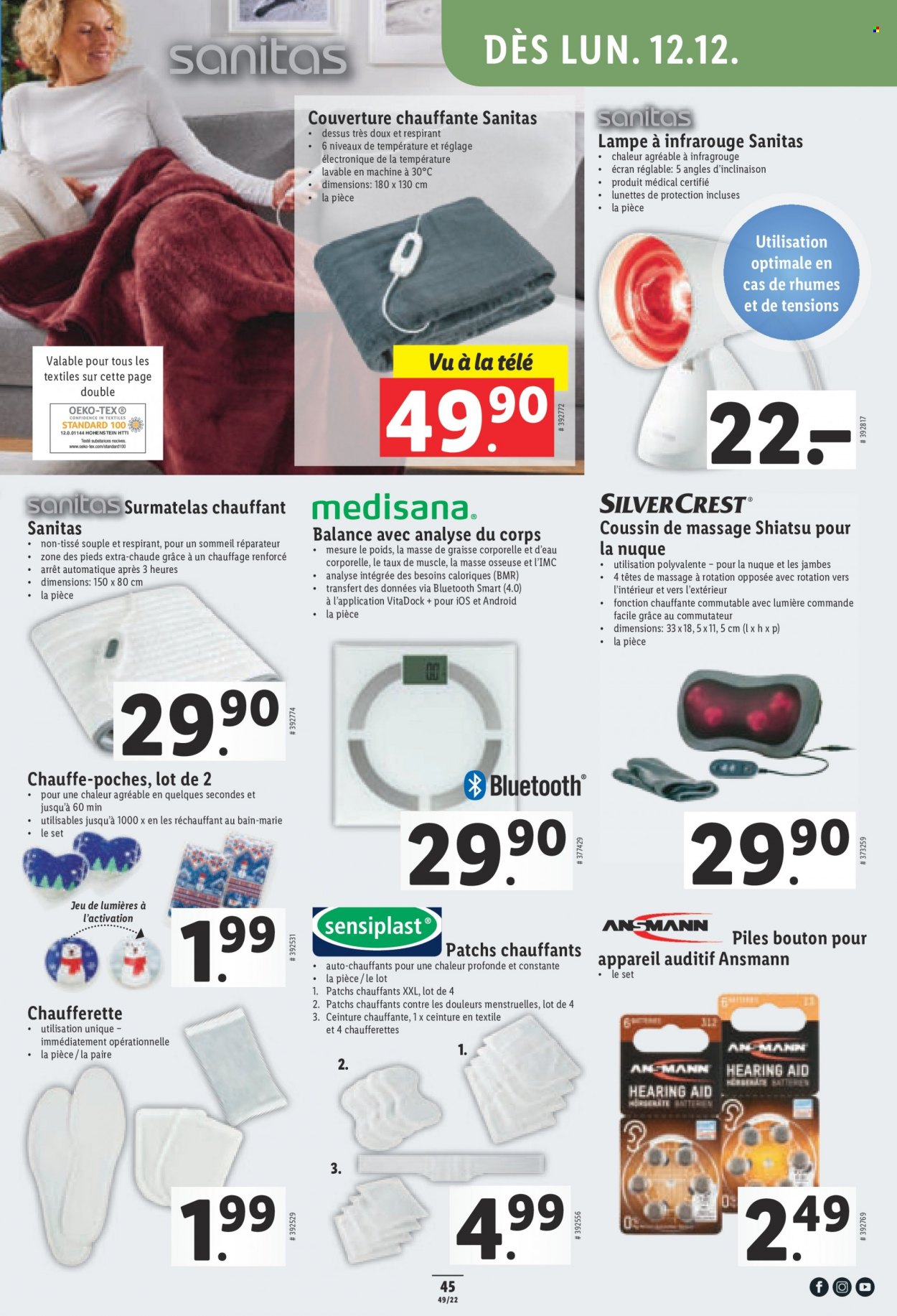 Catalogue Lidl - 8.12.2022 - 14.12.2022. Page 45.