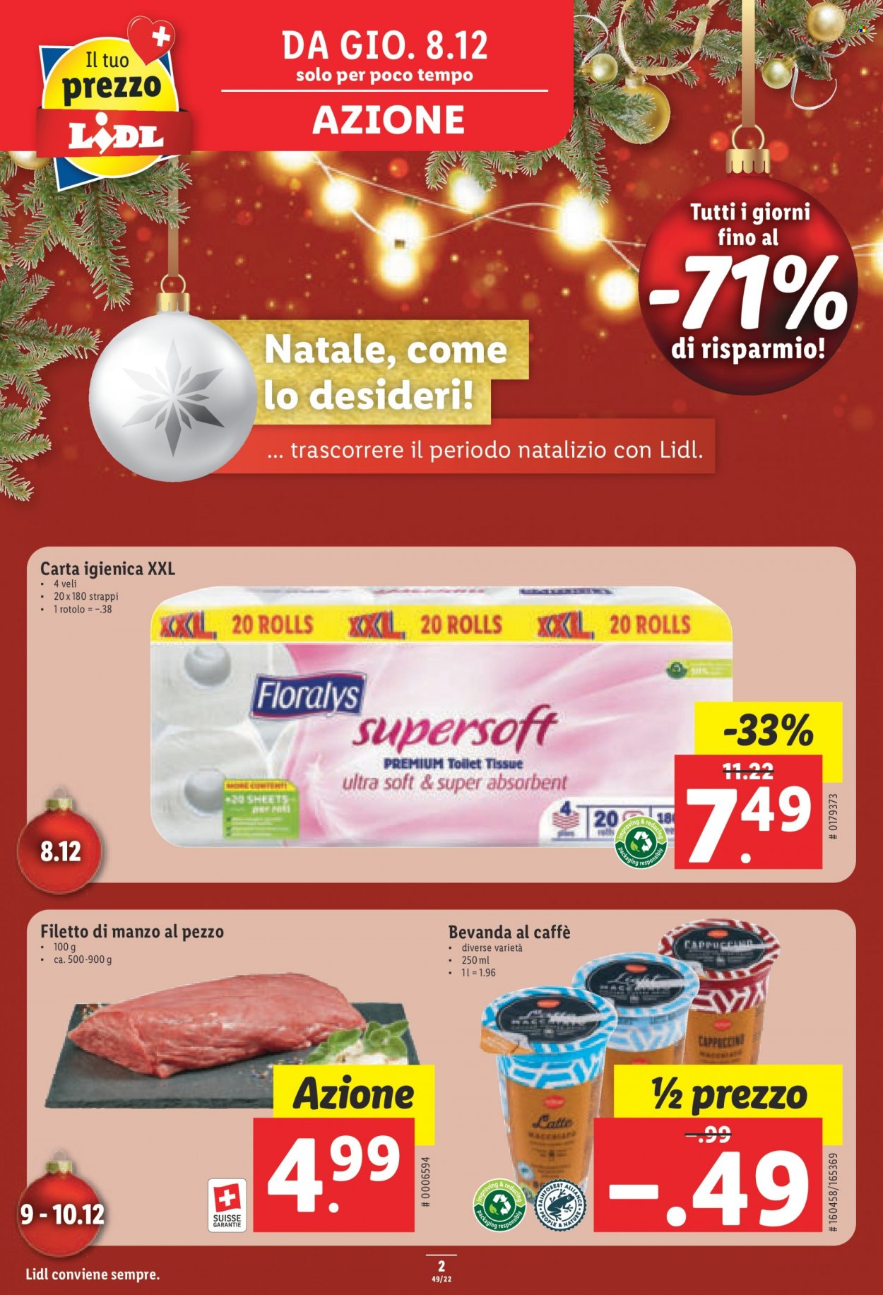 Catalogue Lidl - 8.12.2022 - 14.12.2022. Page 2.