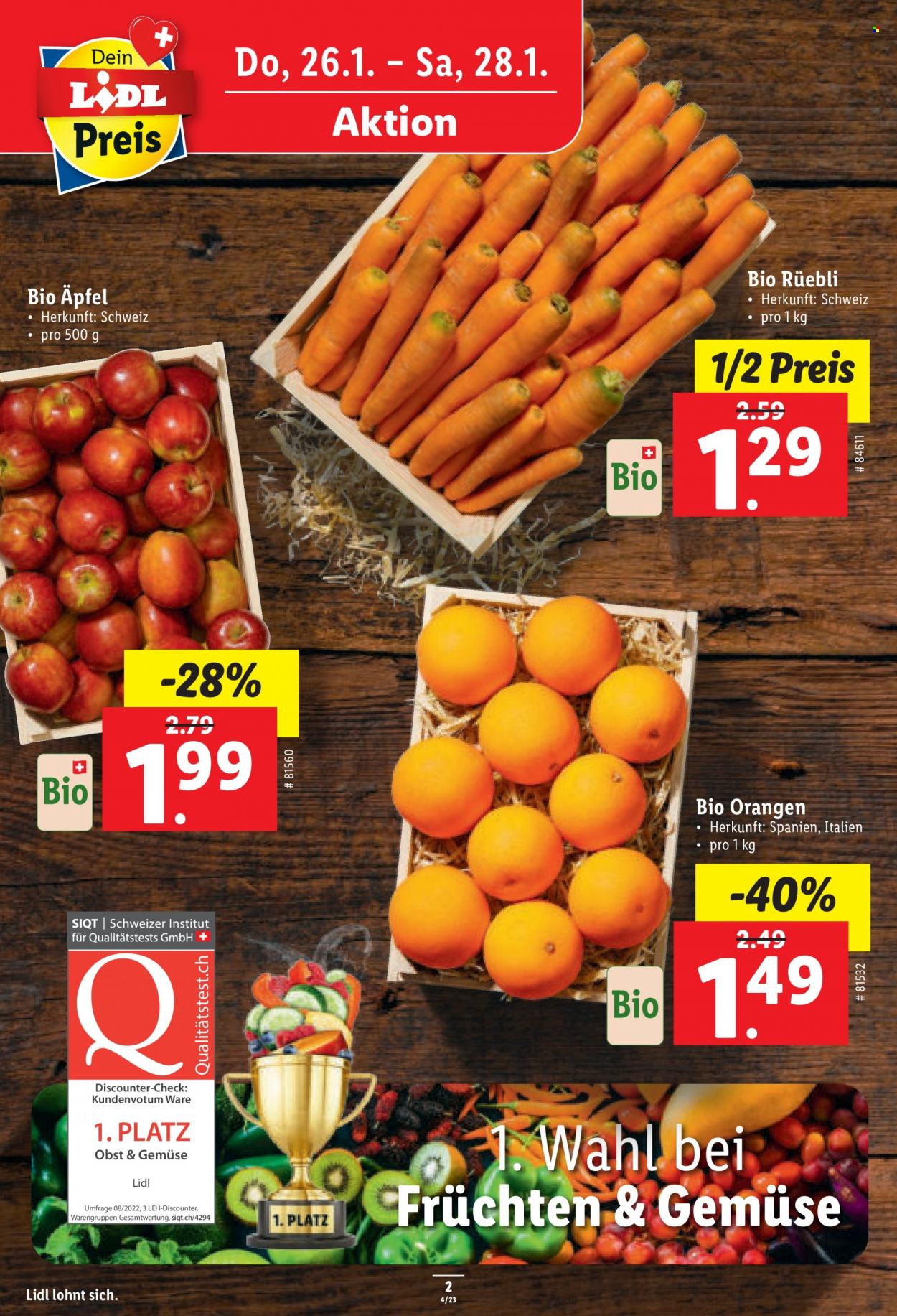Catalogue Lidl - 26.1.2023 - 1.2.2023. Page 2.