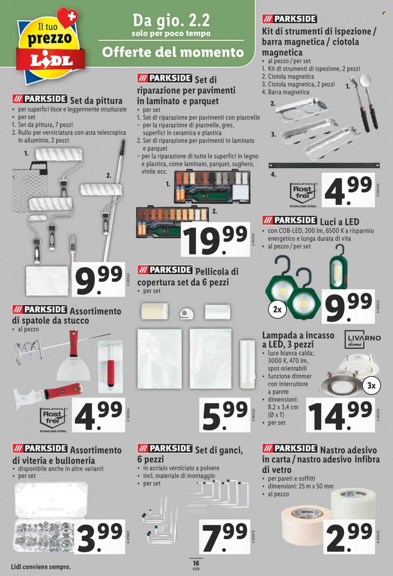 Catalogue Lidl - 2.2.2023 - 8.2.2023. Page 16.