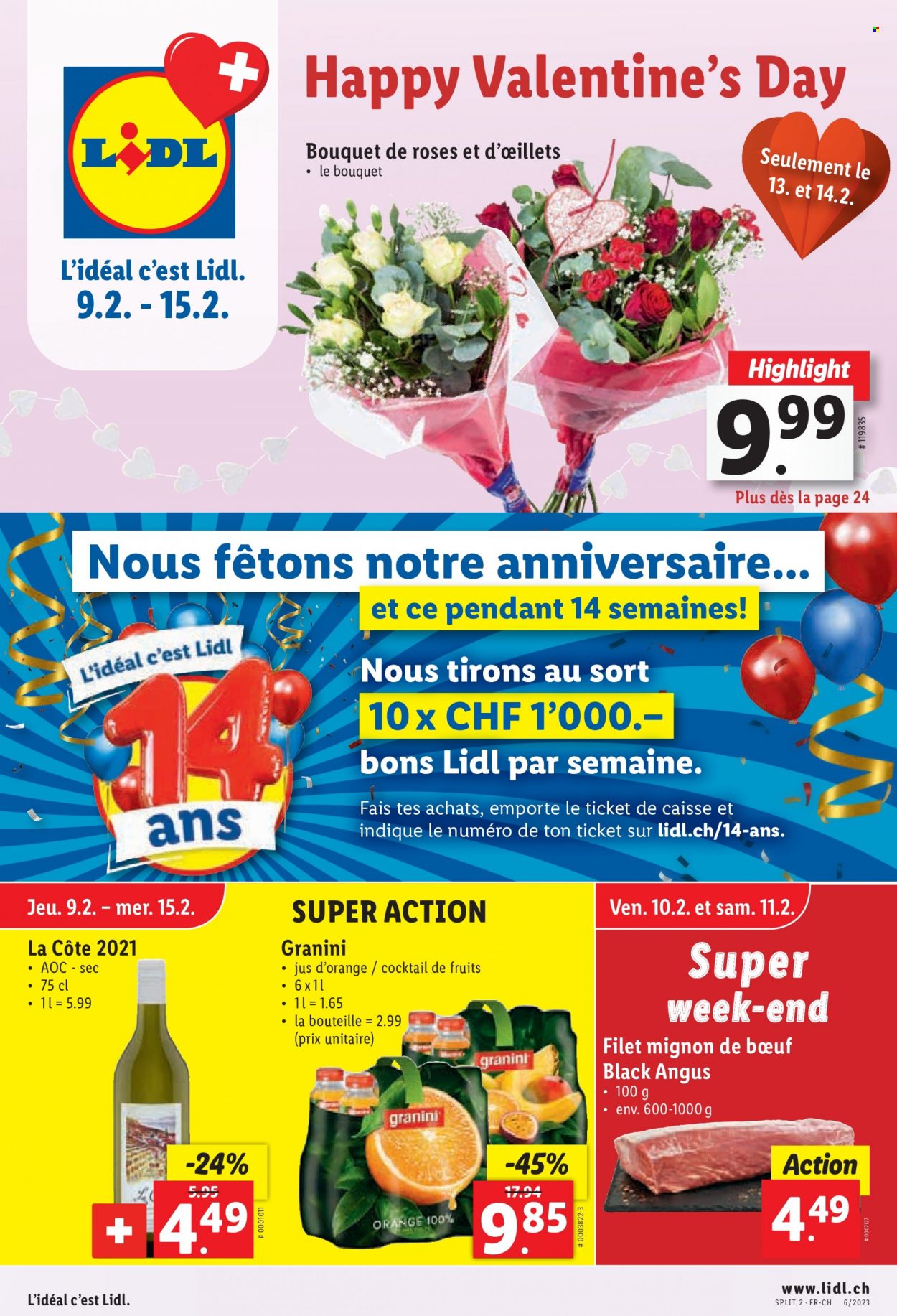 Catalogue Lidl - 9.2.2023 - 15.2.2023. Page 1.